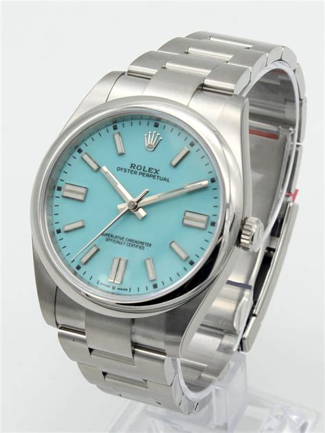 rolex oyster light blue dial|rolex oyster perpetual no date.